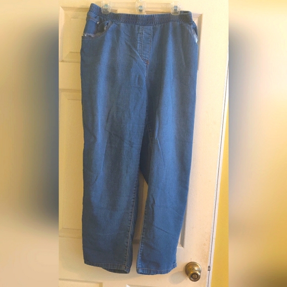 Ruby Rd. Denim - Ruby Rd 2X Soft Denim style pants